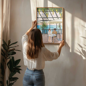 Beneath the Lemon Canopy Poster