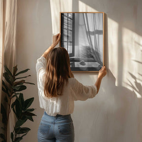 The Seashell In the Window Poster