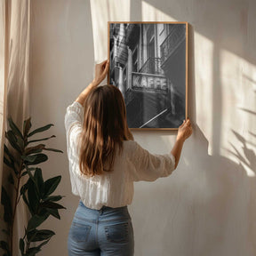 Kaffe Skylt Poster