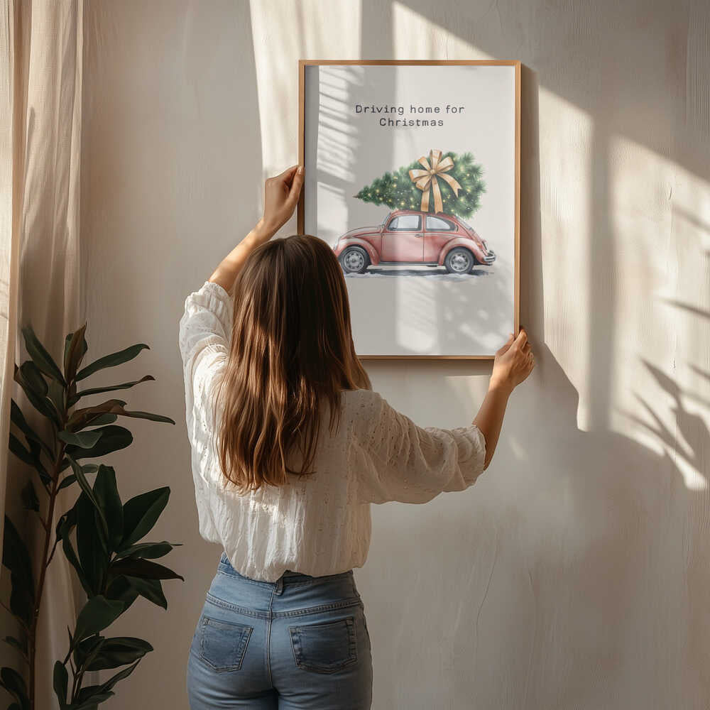 Driving Home for Christmas Poster