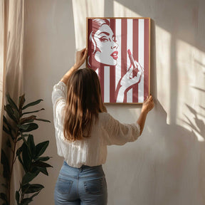Put On Some Lipstick Poster