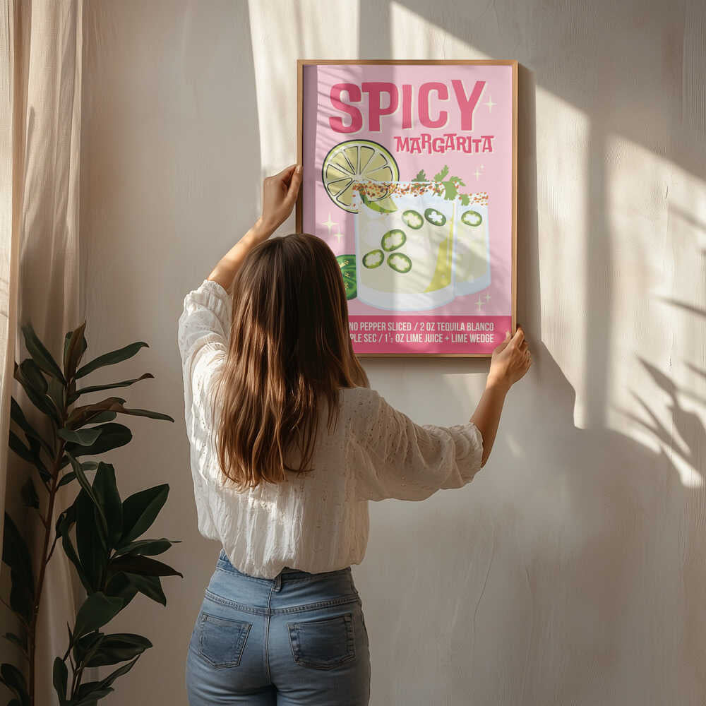 A3 Spicy Margs 5 Pink A3 Plus 01.png Poster