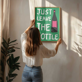 A4 Leave the Bottle 01.png Poster