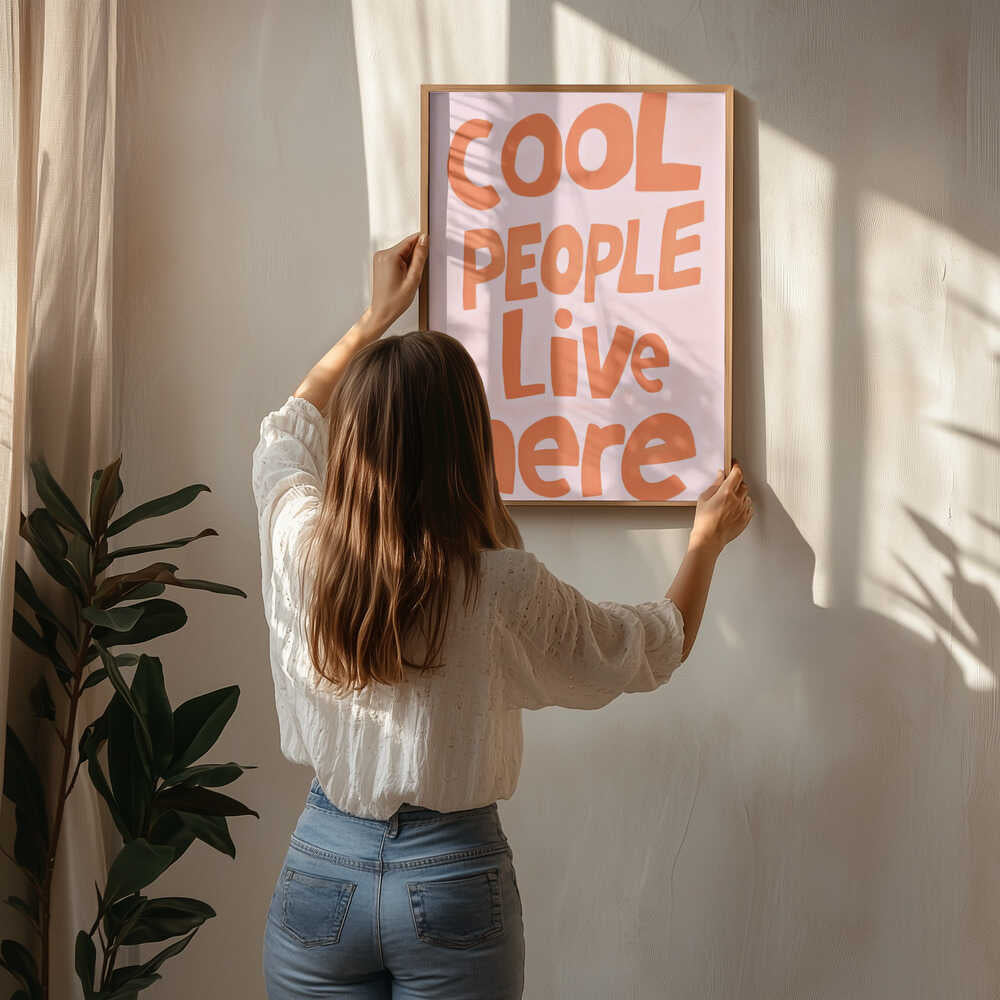 Cool People Poster
