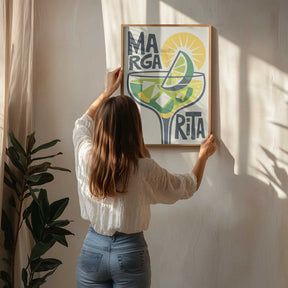 Sunny Margarita Poster