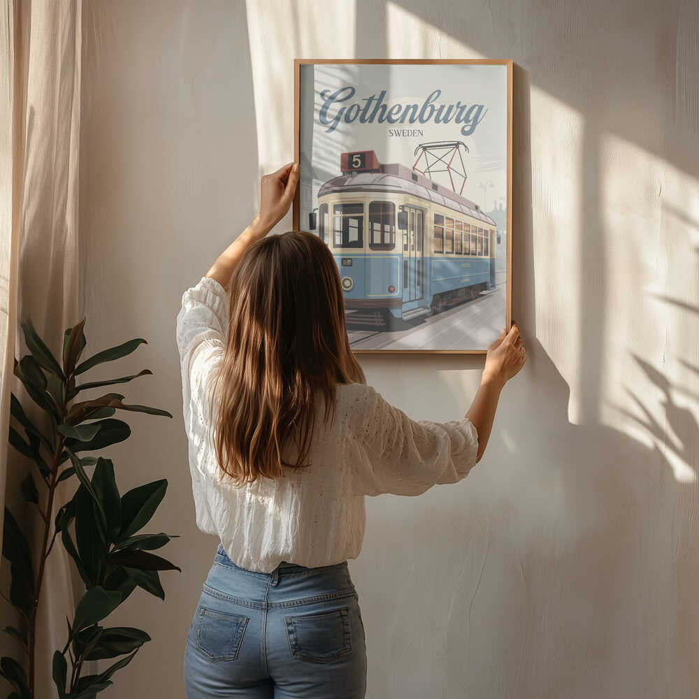 Gothenburg Travel Poster Poster