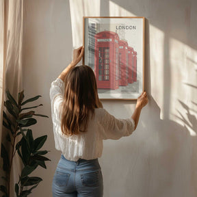London Travel Poster Poster