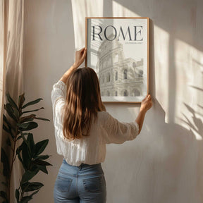 Rome Travel Poster Poster
