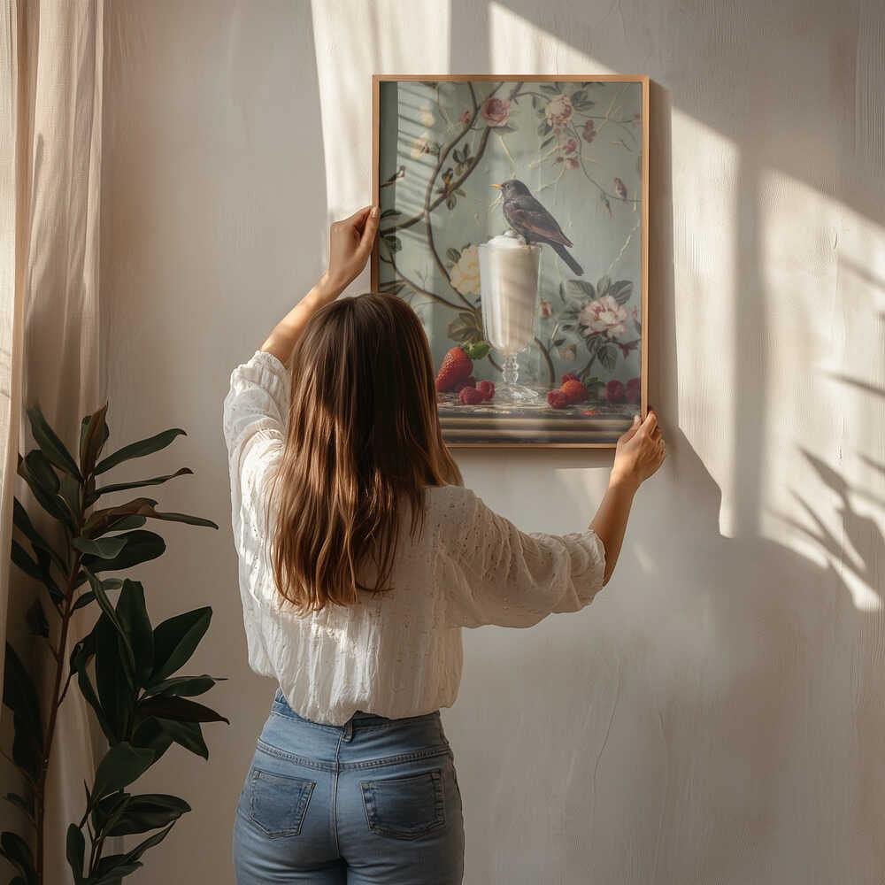 Bird’s Dessert Delight Poster