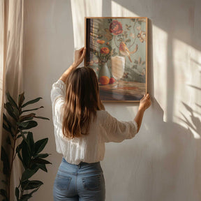 Strawberry Smoothie Serenade Poster