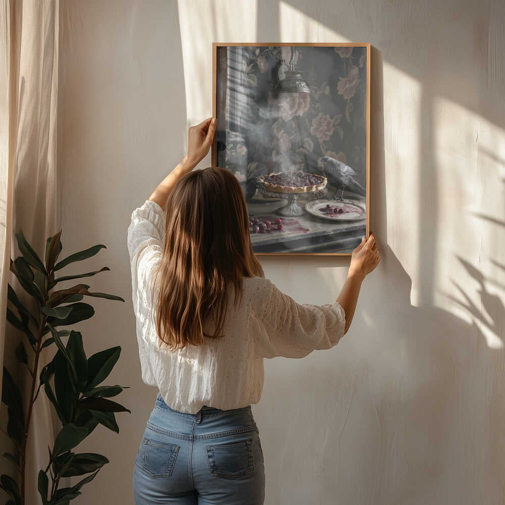 Cherry Pie Crow Poster