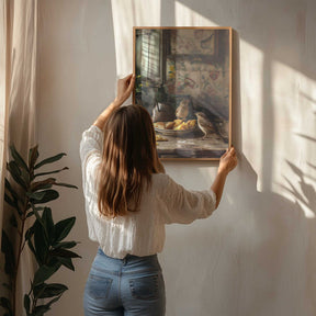 Golden Crumb Delight Poster