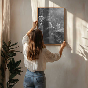 Chimp’s Ice Cream Break Poster