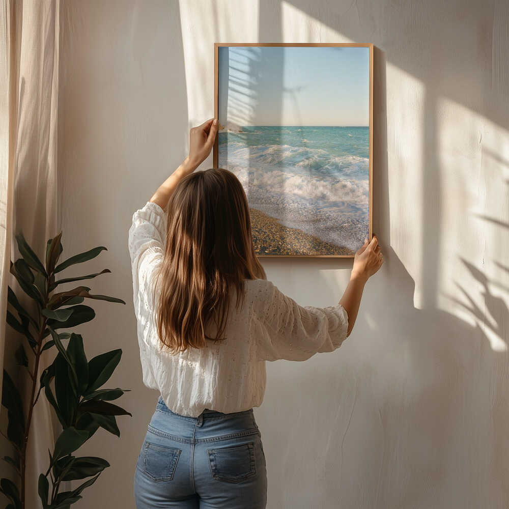 Nice France on Film Poster