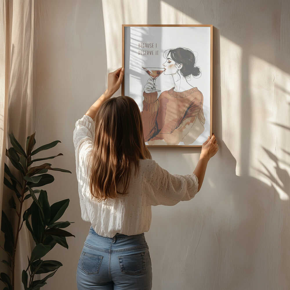 Because I Deserve It Poster