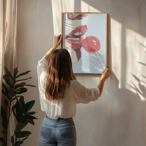 Red Lollipop Poster