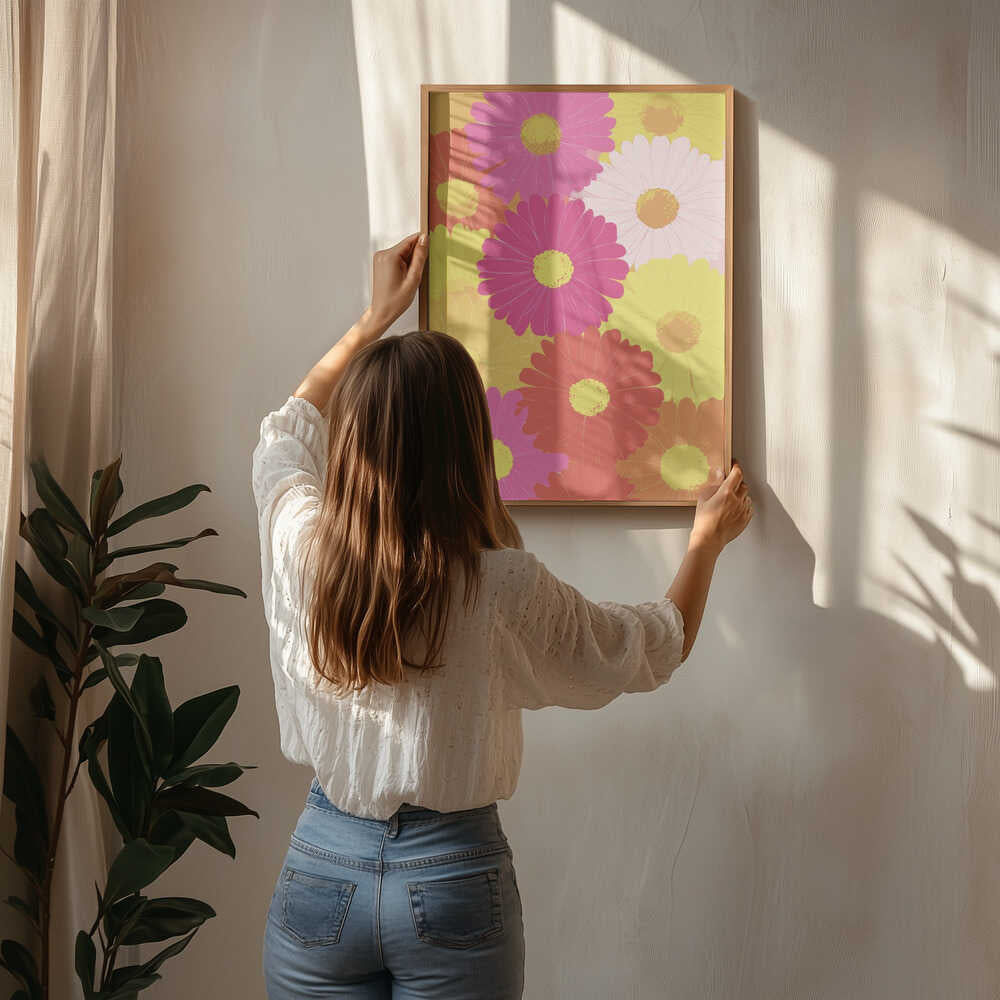 Flower Pop Poster
