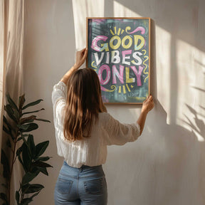 Good Vibes Only No 1 Poster