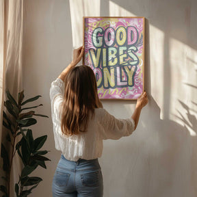 Good Vibes Only No 2 Poster