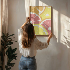 Citrus Slices Poster
