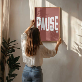 Pause Poster