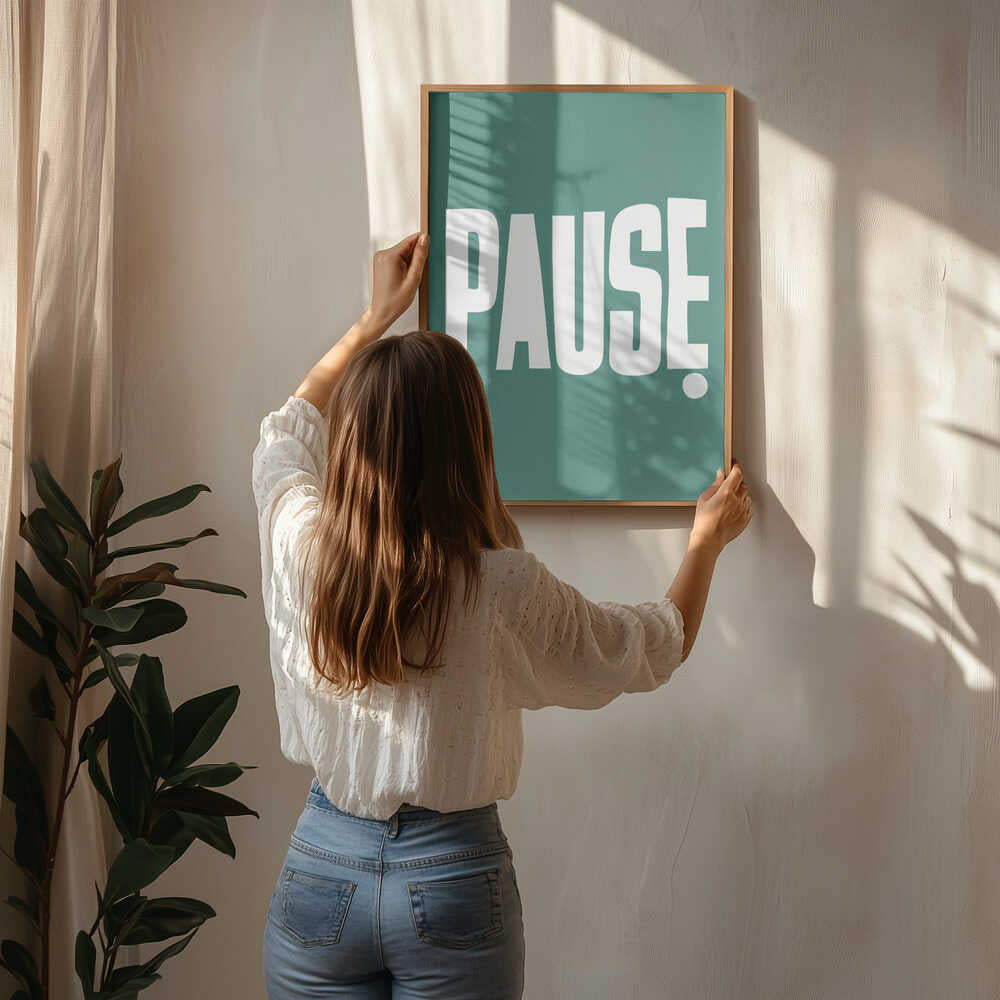 Pause Poster