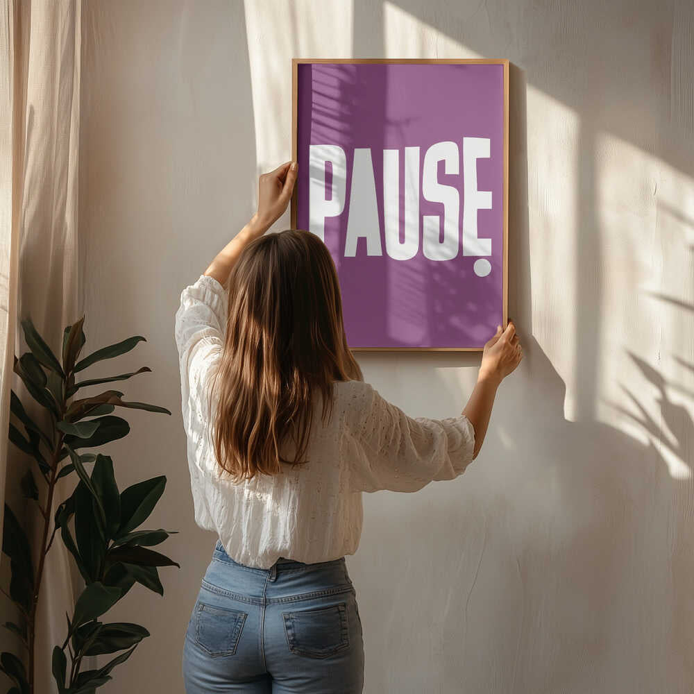 Pause Poster