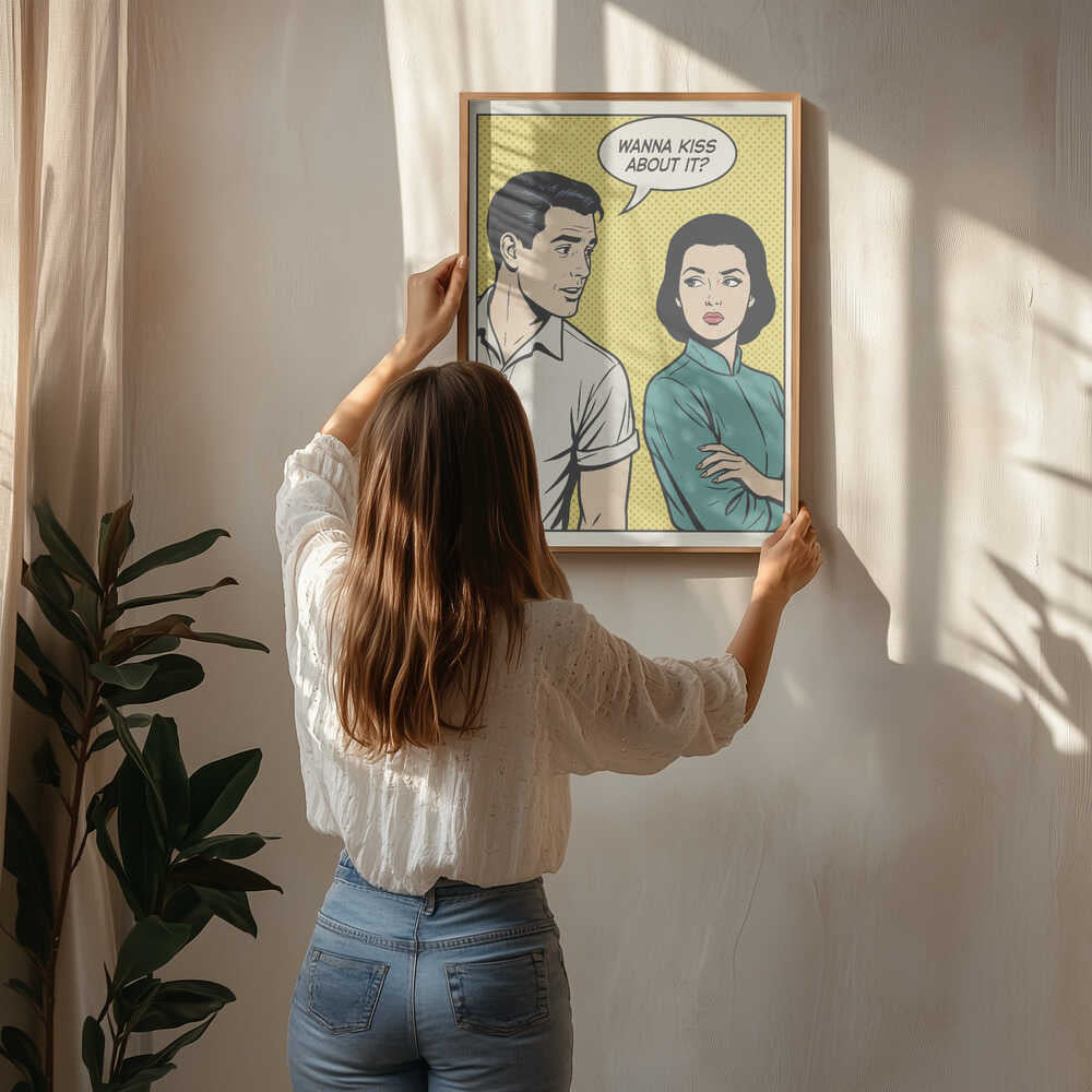 Wanna Kiss About It? Poster