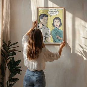 Wanna Kiss About It? Poster