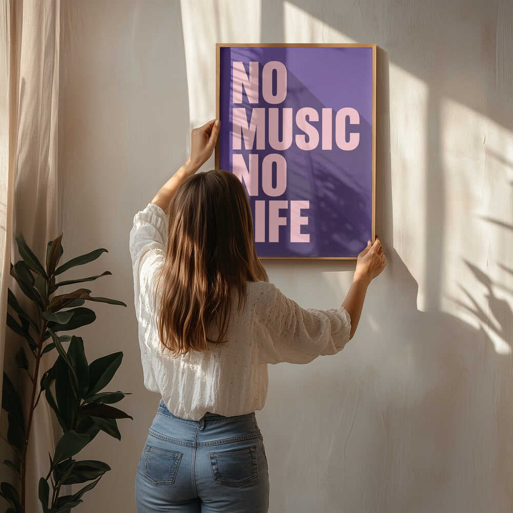 No Music, No Life Poster