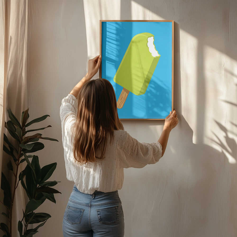 The Green Ice Cream Poster