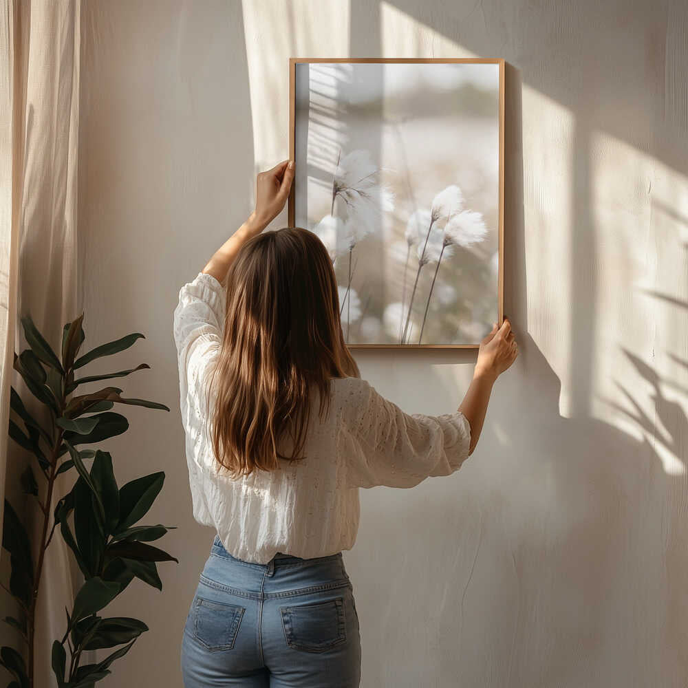 Cotton Grass - Eriophorum Poster