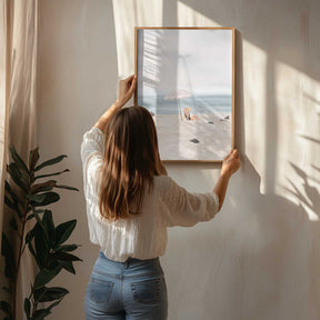 Beach Morning II Poster