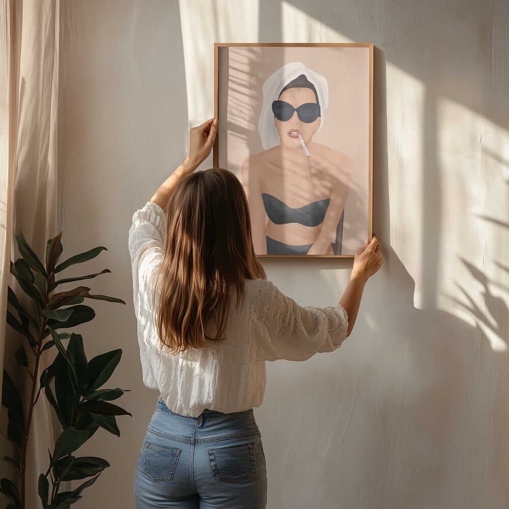 Morning Cigarette Poster