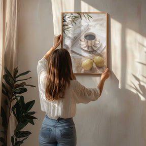Coffee and Lemons Poster