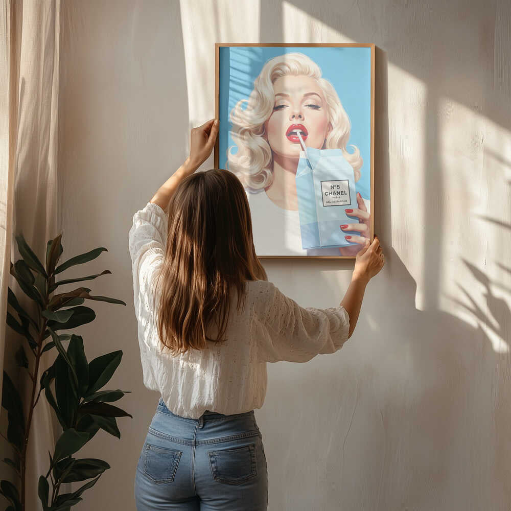 Sipping Perfume Poster