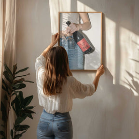 Love and a Bottle of Wine Poster