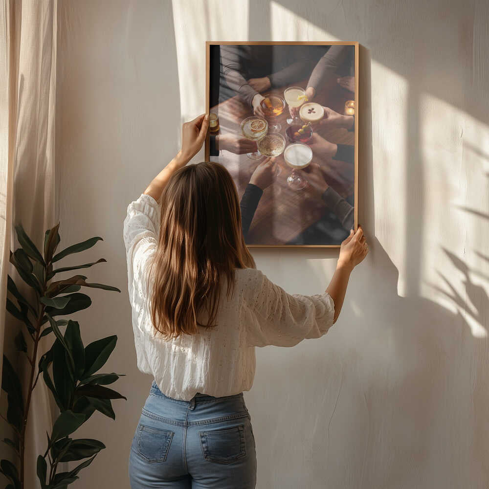 Raise a Toast Poster