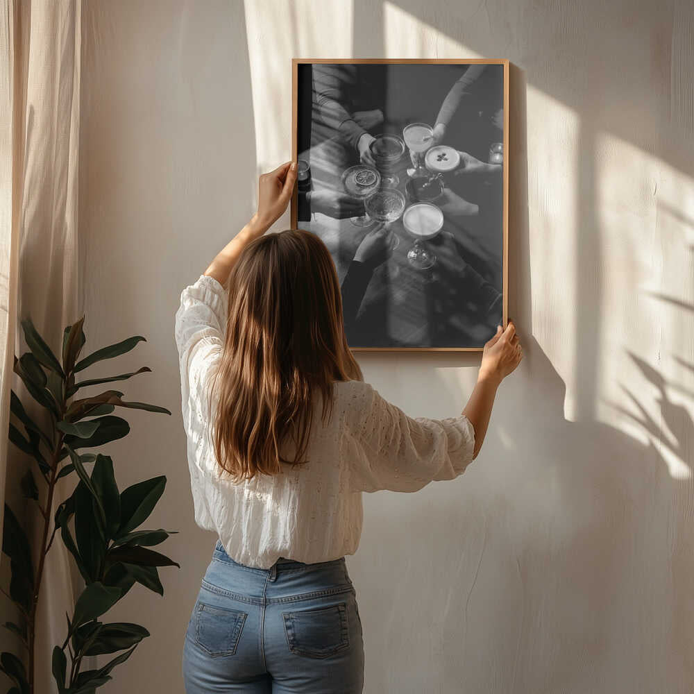 Raise a Toast Poster