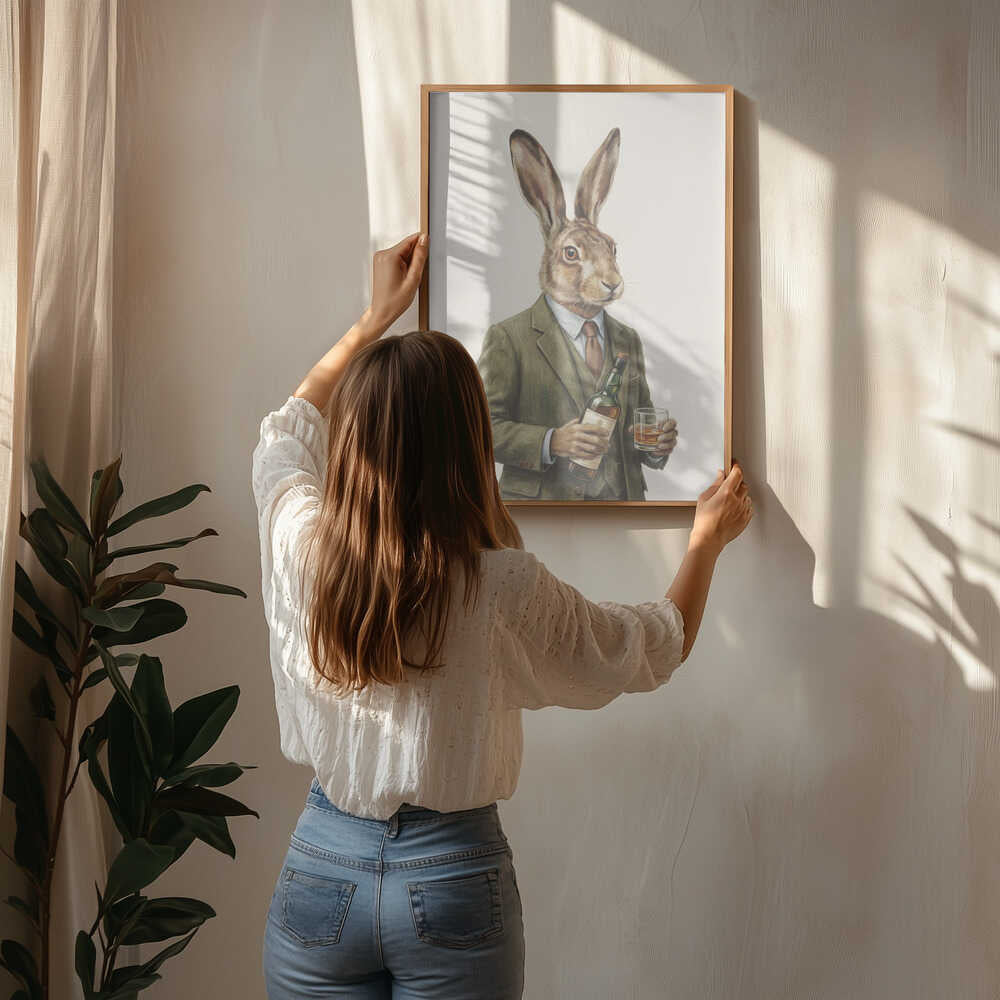 The Whiskey Hare Poster