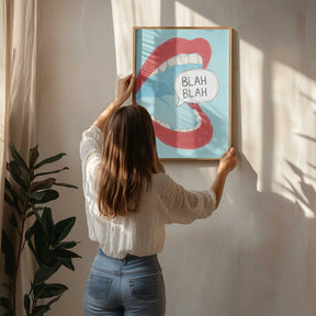 Blah Blah Poster