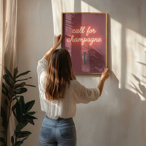 Call for Champagne Poster