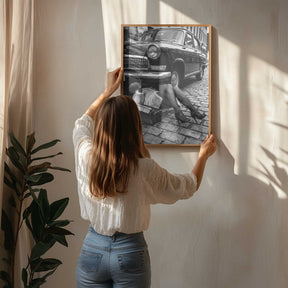 Fixing the Car Poster