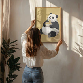 Noodle Panda Poster