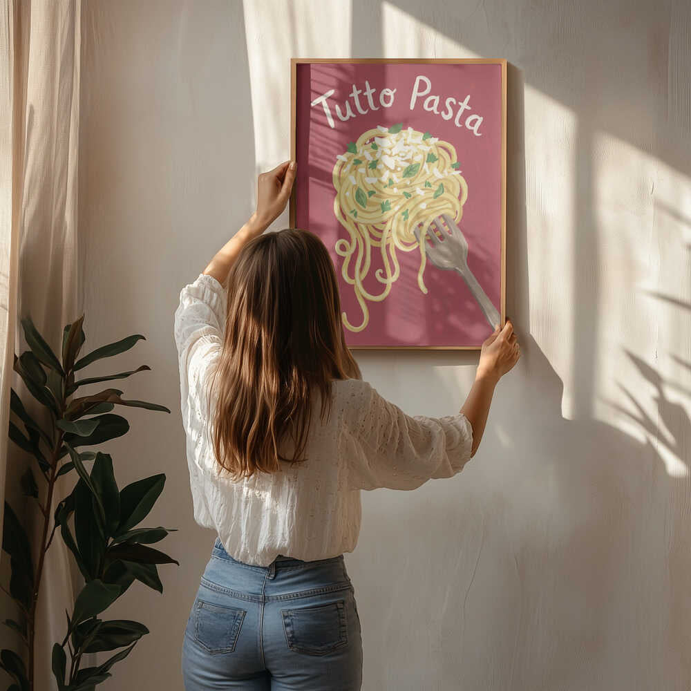 Rustic Italian Pasta Poster