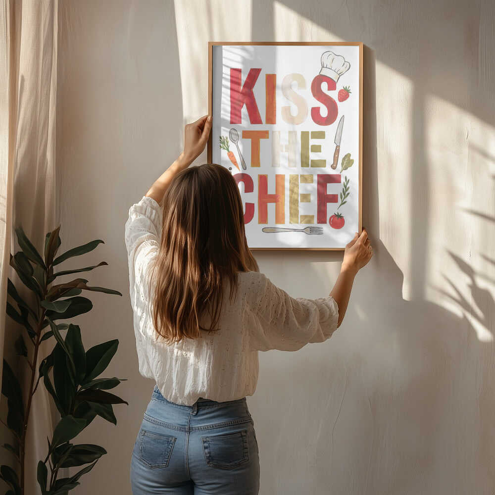 Kiss The Chef Poster