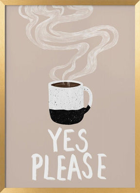 Yes Please Poster - Corkframes.com