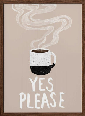 Yes Please Poster - Corkframes.com